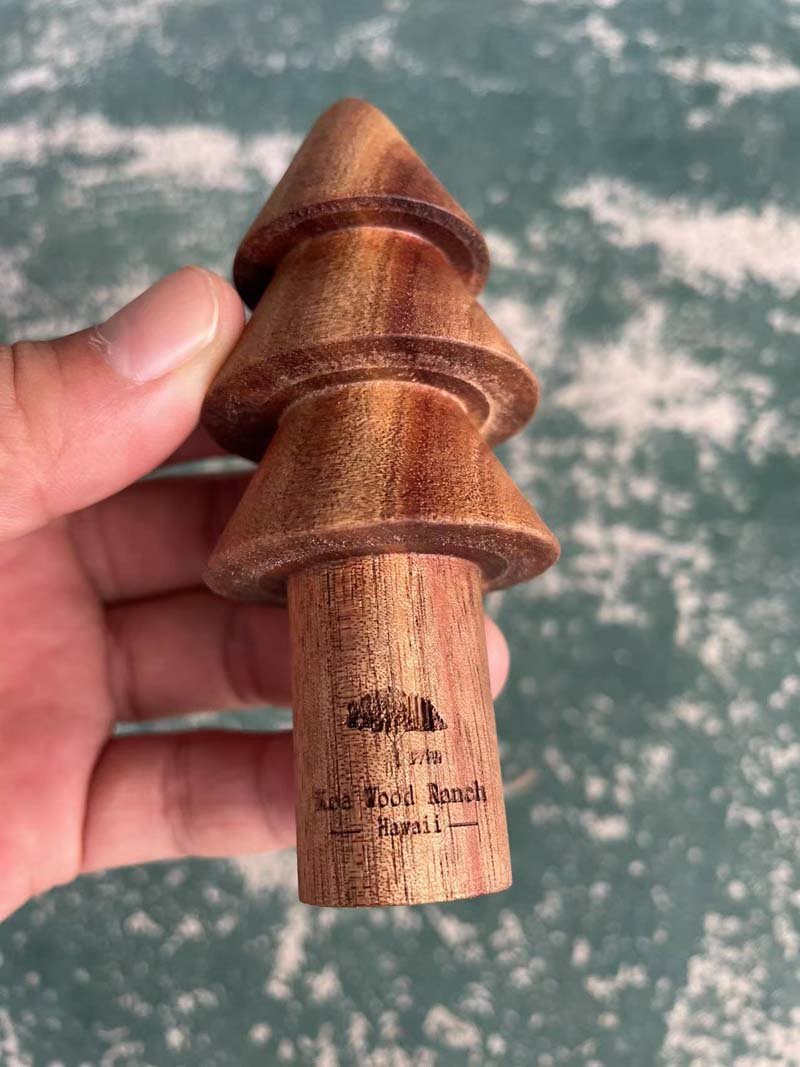 Acacia wood aroma diffuser decoration with custom laser logo