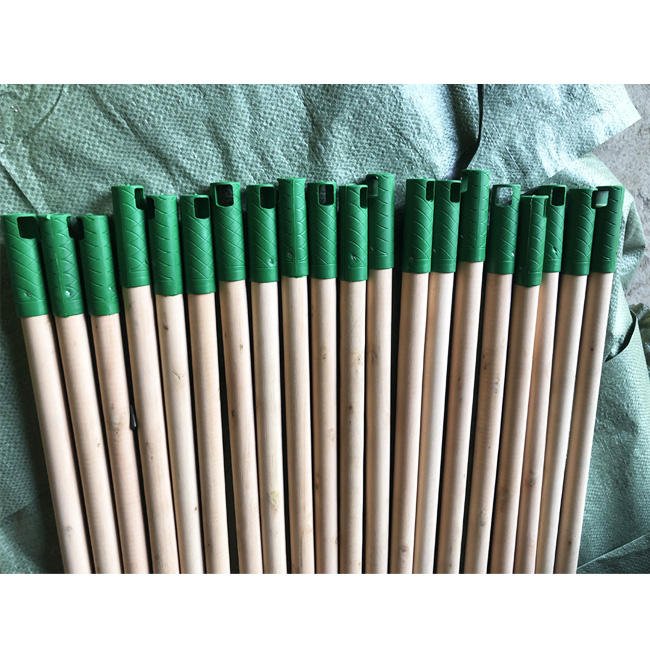 Factory Direct Polished Natural Wood Broom Handle & Mop Stick – Customizable Wholesale Wooden Cleaning Poles