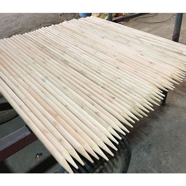 Durable Solid Wood Round Picket Fence Post – High Quality Garden Timber Fencing Solution – Competitive Bulk Price for Outdoor Construction