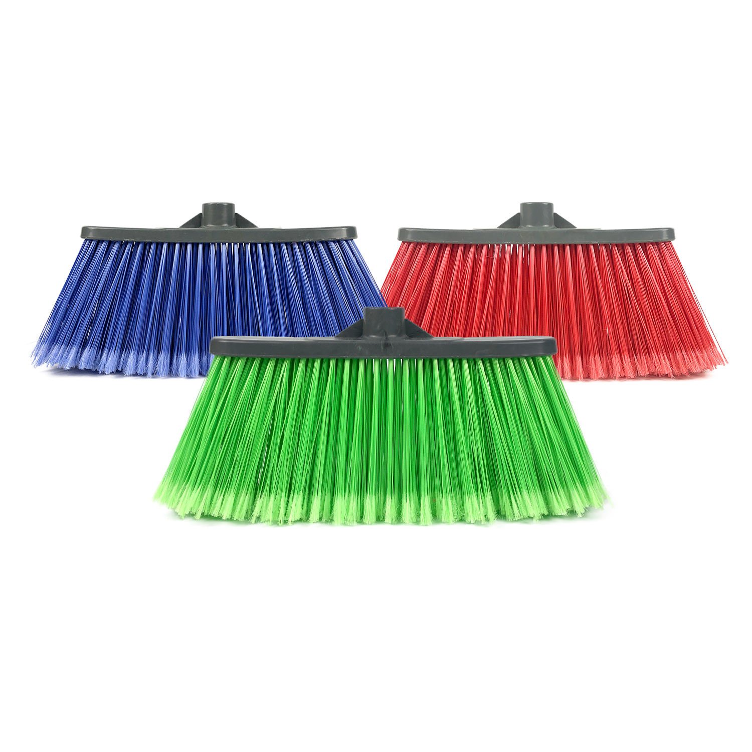 Premium Plastic Broom Head Replacement – Efficient Floor Sweeping Brush for Housekeeping & Commercial Cleaning Supplies
