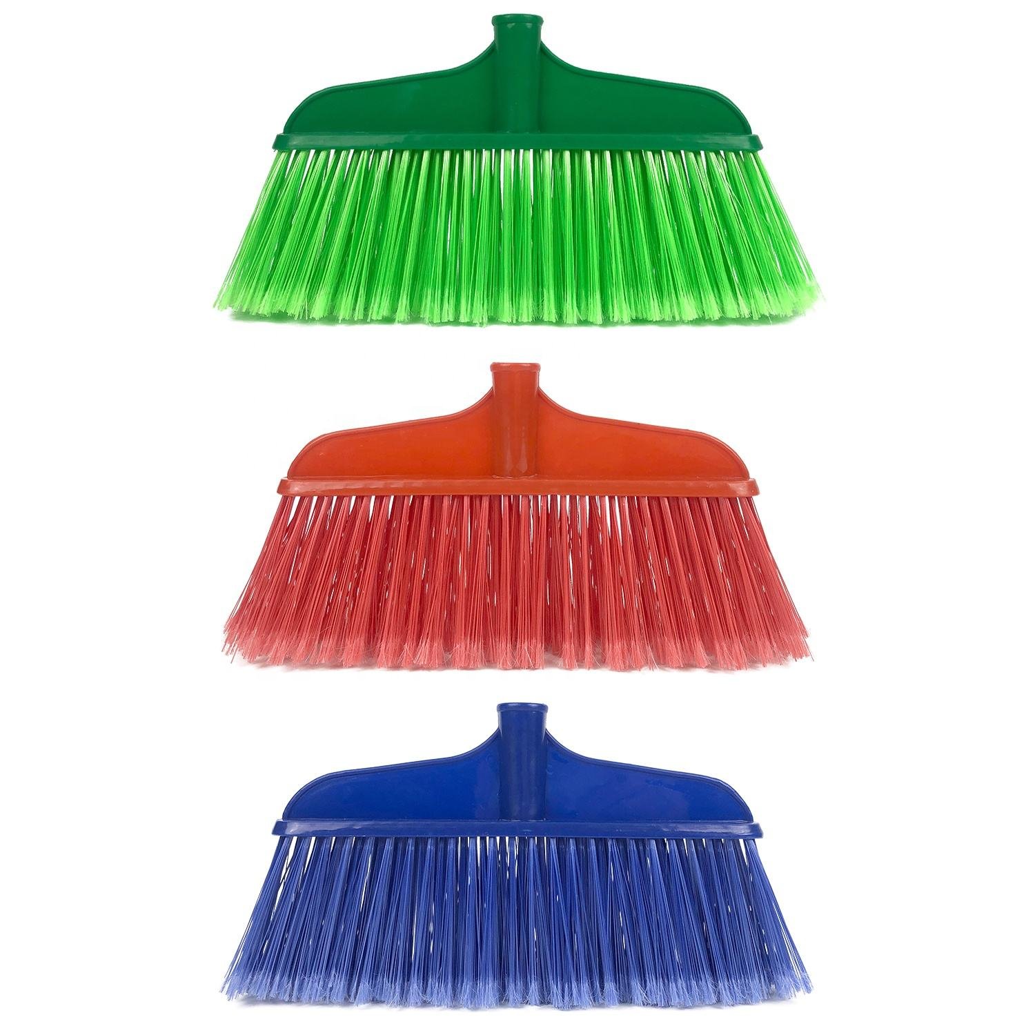 Wholesale Plastic Pet Fiber Broom Head – Heavy Duty Sweeper Replacement for Household & Industrial Cleaning | Bulk Escobas Manufacturer