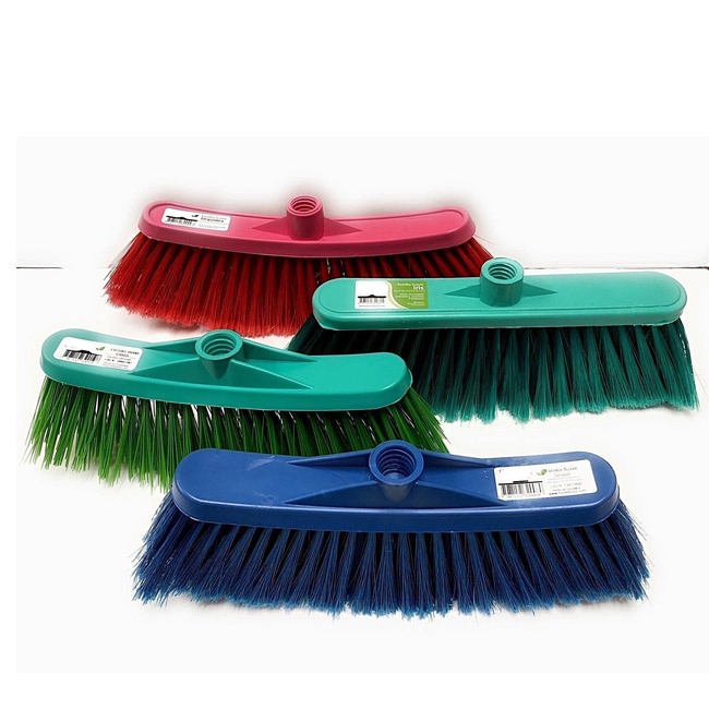 Factory Supply Heavy Duty Plastic Floor Polisher Brush & Tile Cleaning Broom Head – Compatible with Single Disc Machines for Commercial & Industrial Use
