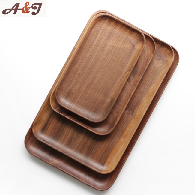 Custom Wooden Serving Trays & Solid Wood Tableware